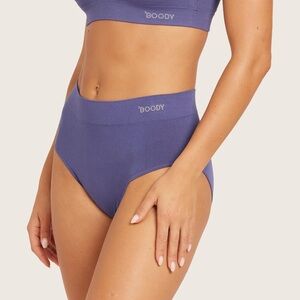 NIB NWT Boody Full Brief in Bluebell Size 2XL XXL Bamboo Underwear
